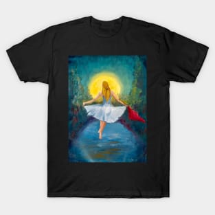 dancing in the moonlight (study) T-Shirt